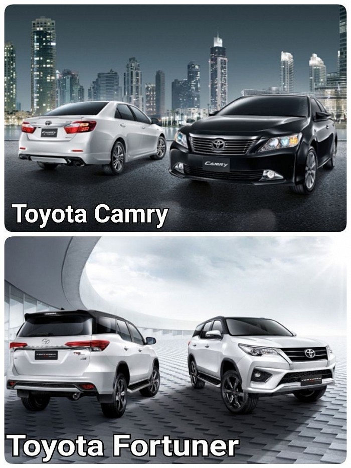 Toyota Camry | Toyota Fortuner